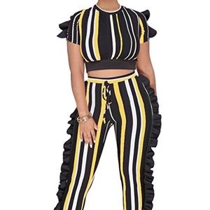 Two piece jumpsuit